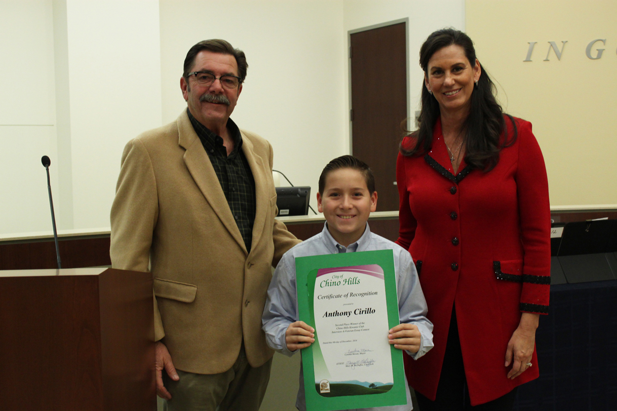 2nd Place Winner of the Interview-a-Veteran Essay Contest 